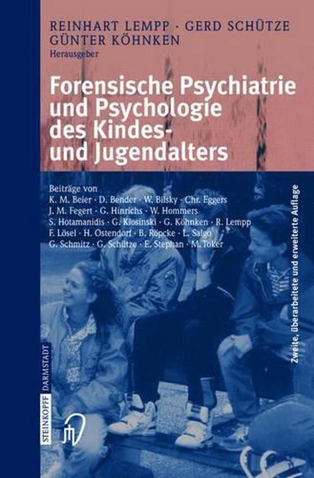 Forensische Psychiatrie Und Psychologie Des Kindes- Und Jugendalters ...