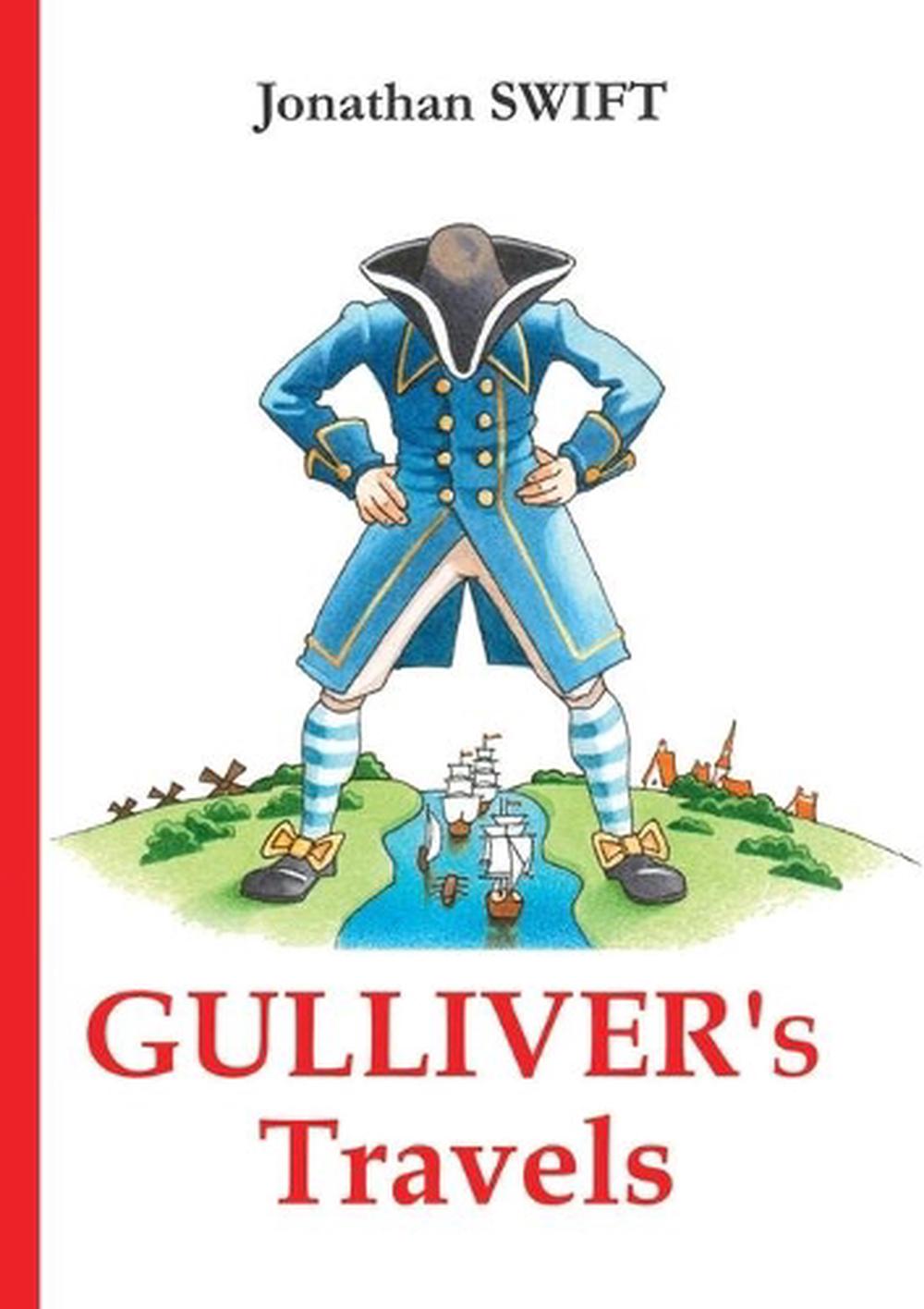 Gulliver's Travels by J. Swift (English) Paperback Book Free Shipping