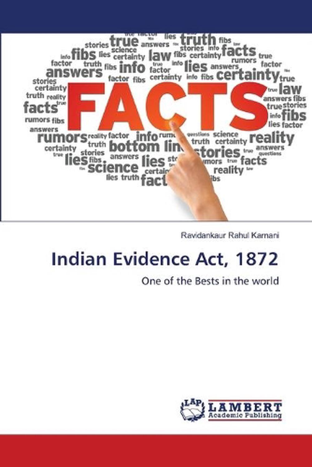 Definition Of Evidence In Indian Evidence Act