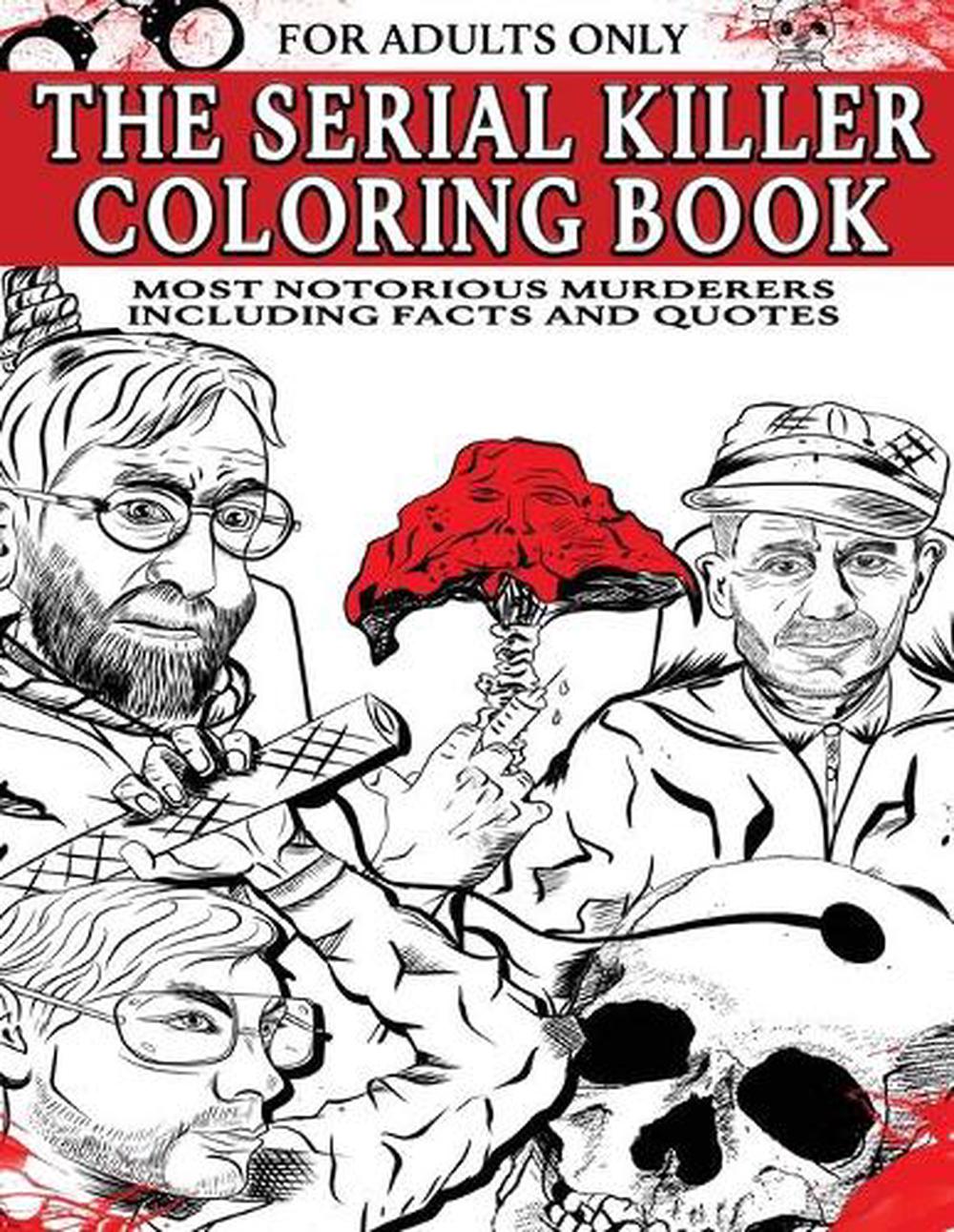 Download Serial Killer Coloring Book for Adults by Gabriel England (English) Paperback Bo | eBay