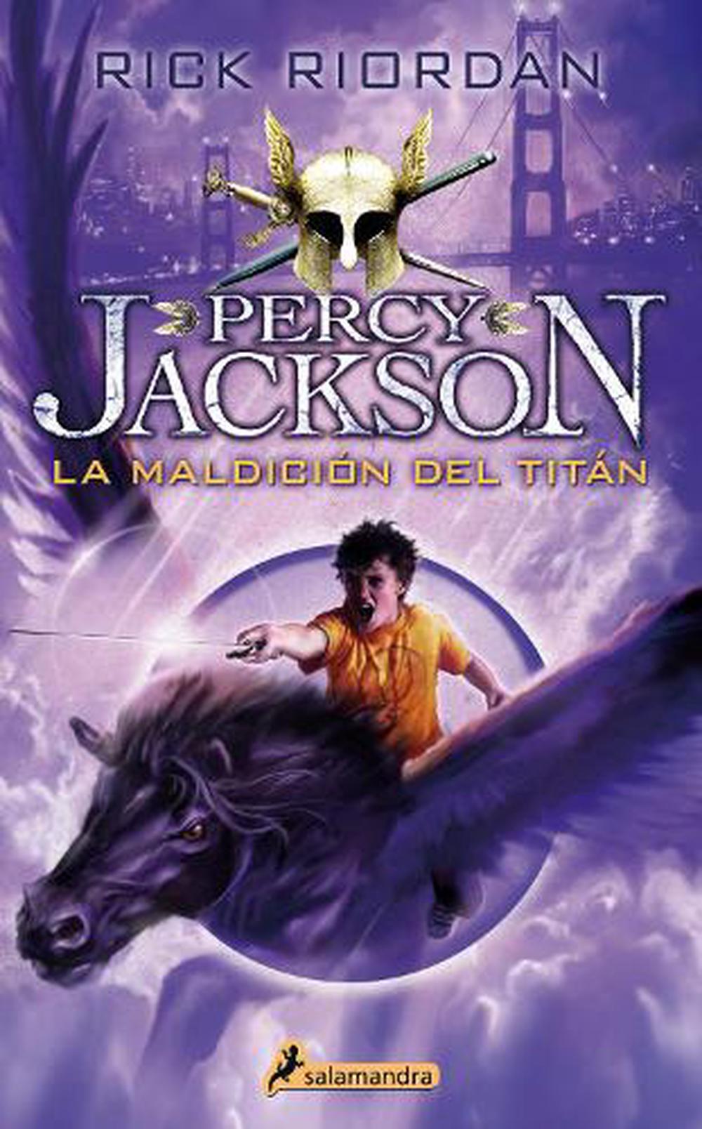 Percy Jackson 03. La Maldicion del Titan by Rick Riordan (Spanish ...