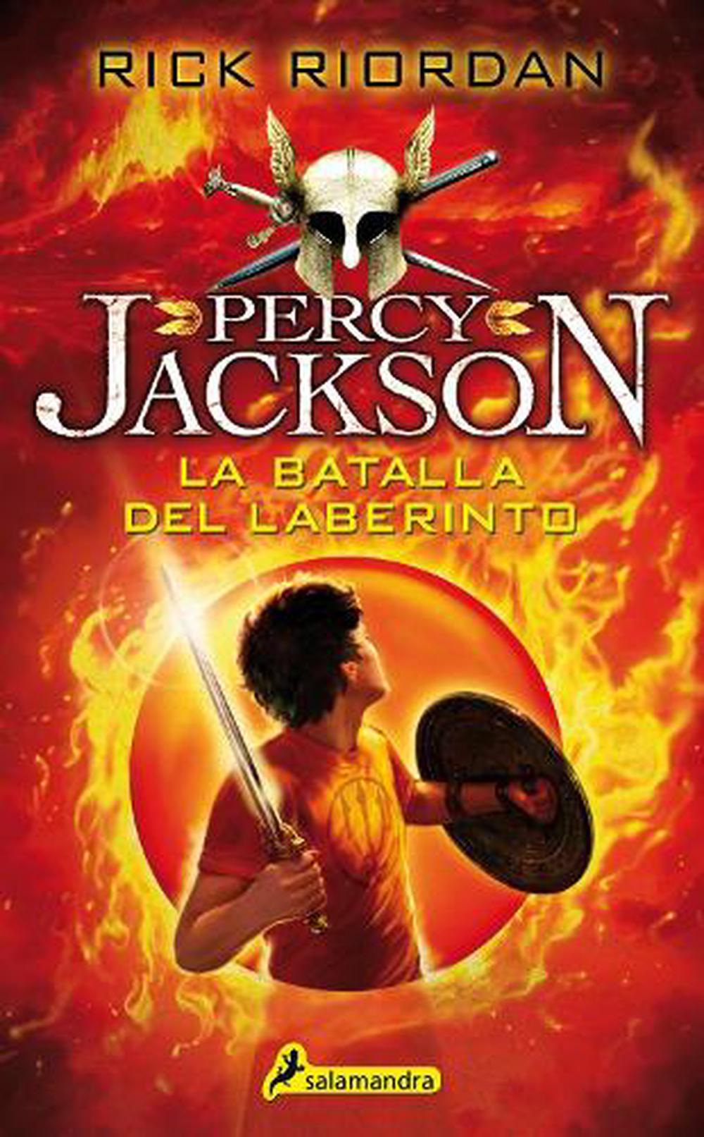 Percy Jackson 04. Batalla del Laberinto by Rick Riordan (Spanish ...