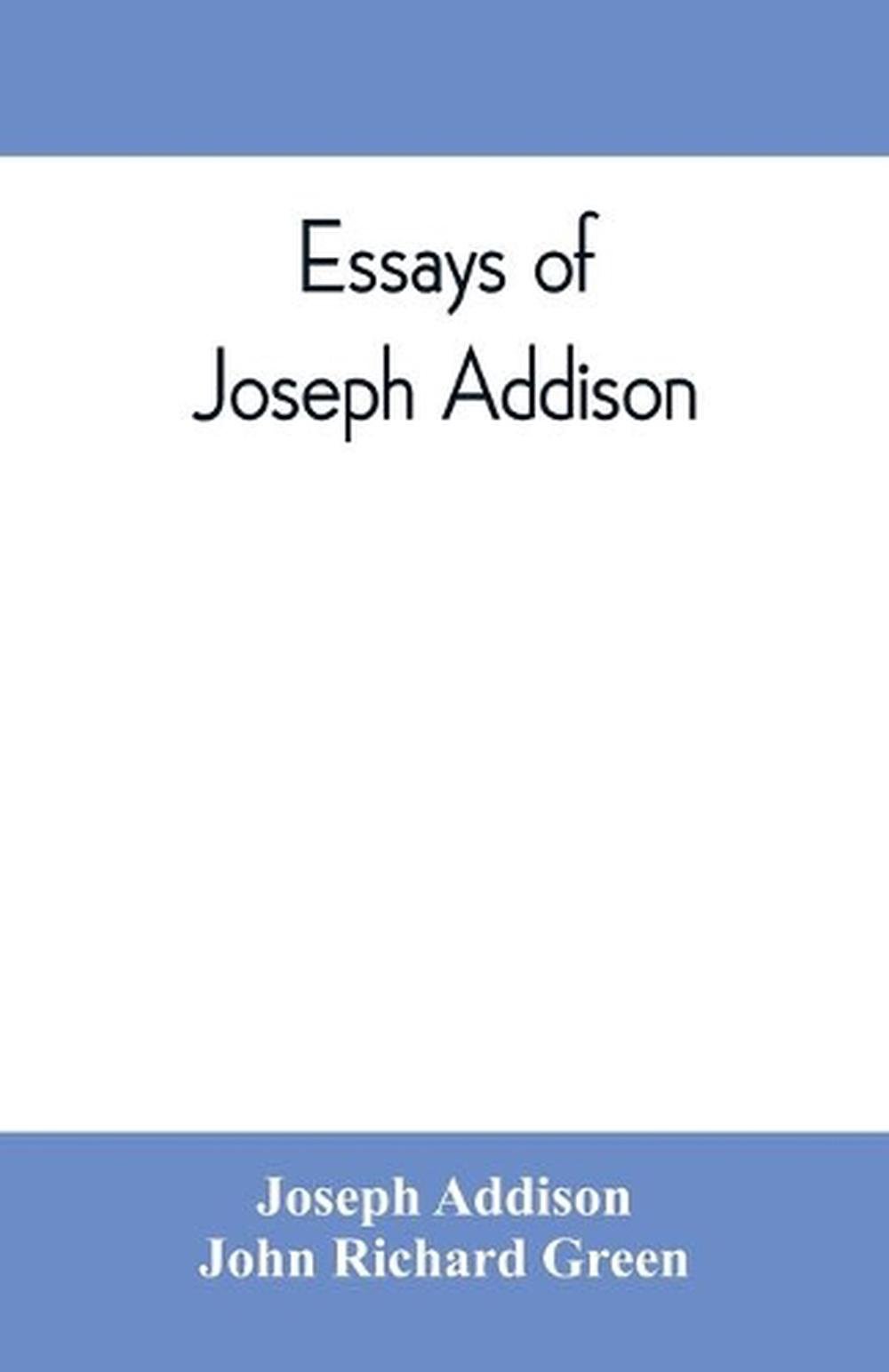Joseph addison essays