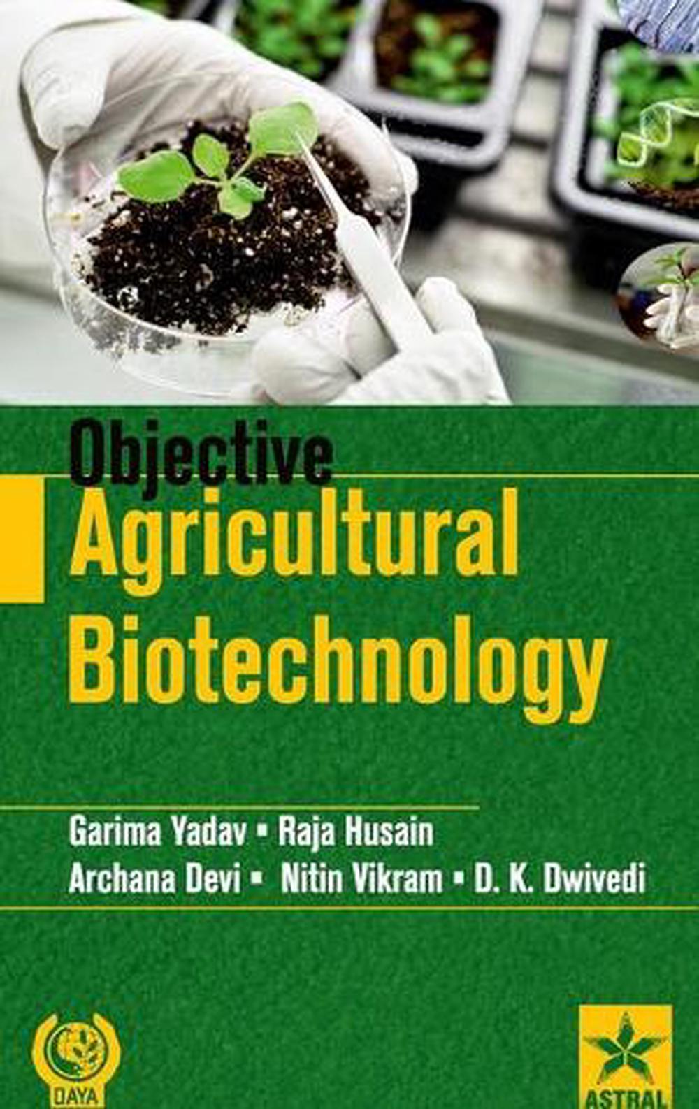 Objective Agricultural Biotechnology by Garima Yadav Hardcover Book