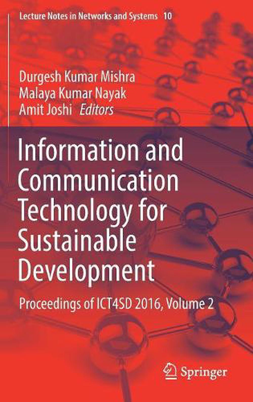 Information and Communication Technology for Sustainable ...