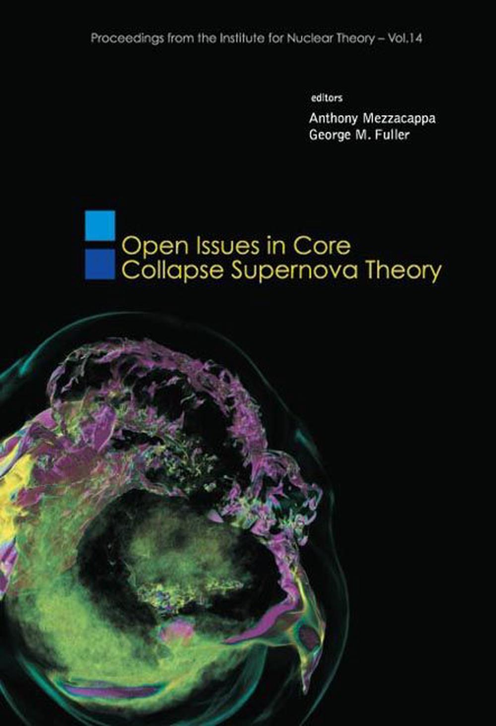 Open Issues in Core Collapse Supernova Theory: National Institute for Nuclear Th