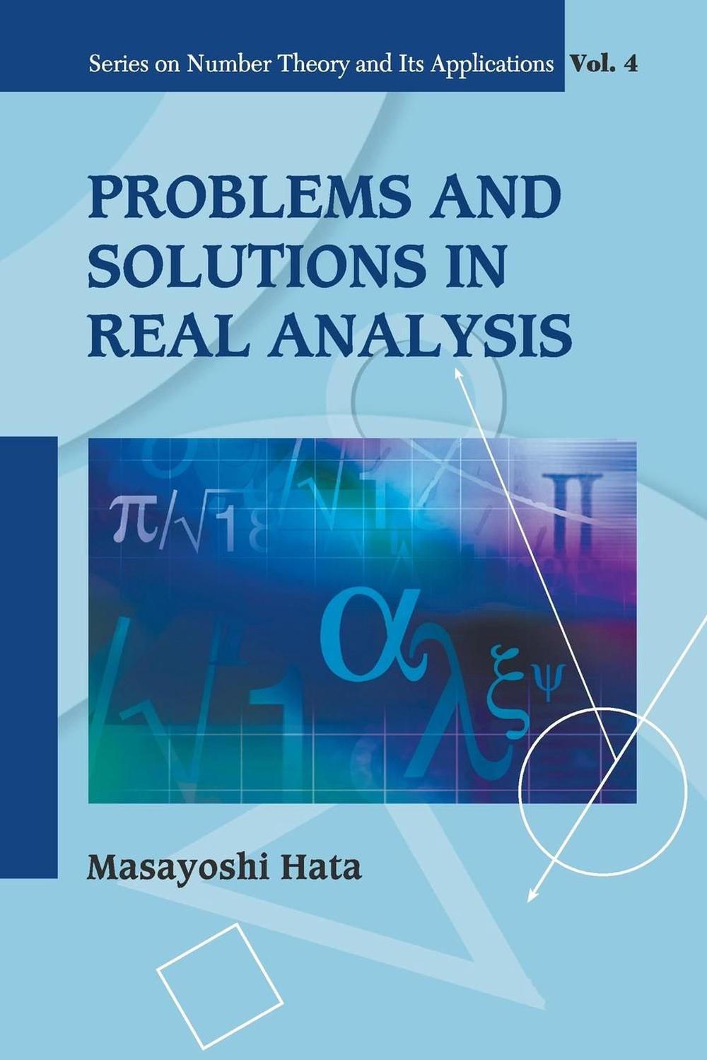 real analysis problem and solution pdf