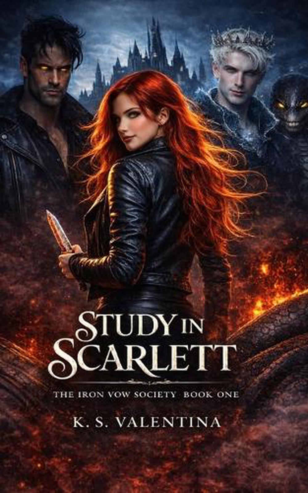Study in Scarlett by K.S. Valentina Paperback Book